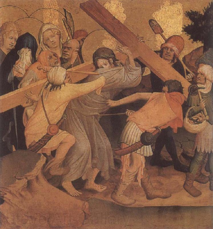 Frater Francke Christ Carrying the Cross Germany oil painting art